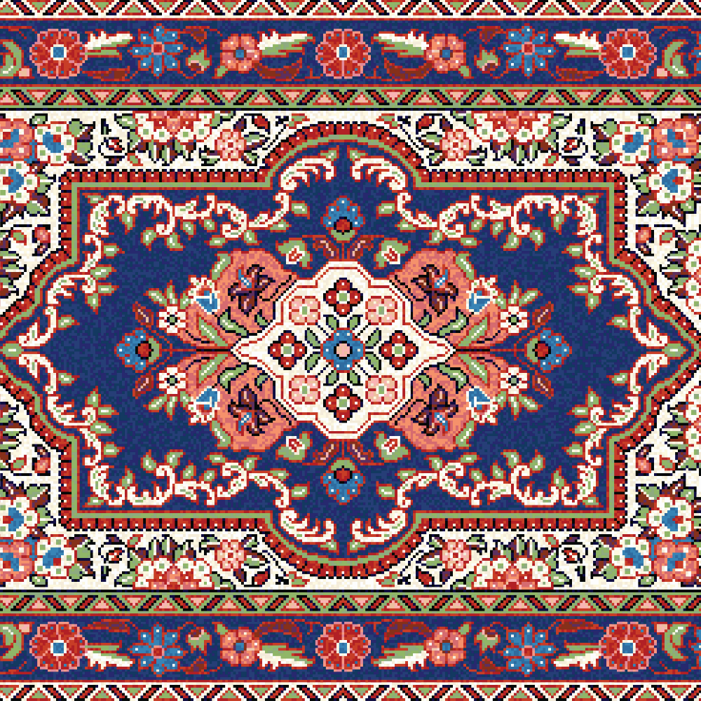 ラグ LL ウィルトン織